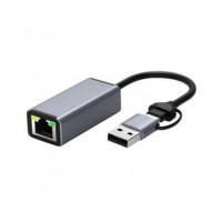 ANDOWL Adaptador USB A/m a RJ45 Gigabit Q-RJ306