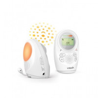 Vterch Vigila Bebes con Pantalla DM1212 con Luz de Proyeccion en Techo y  Sonido 5 Niveles  LALO