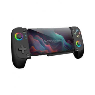 Marsgaming Mando Pad Gaming para Movil con BLUETOOTH 5.0 Negro Mgpx Rgb  MARS GAMING