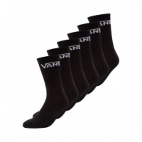 Pack de 6 Pares de Calcetines Classic Crew  VANS