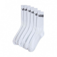 Pack de 6 Pares de Calcetines Classic Crew  VANS