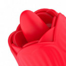 Teazers Rose Vibrator With Thrusting Dildo  EDC