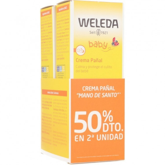 WELEDA Dupl Crema Pañal 75ML+ 2ª Uni Al 50%