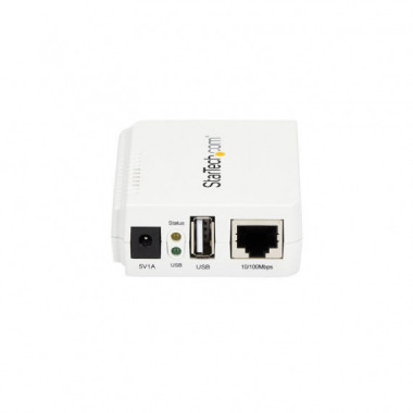 Startechcom Servidor de Impresion Inalambrico Wiffi N y Ethernet 1 Puerto USB  STARTECH