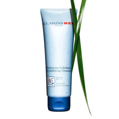 Exfoliating Cleanser Men Tratamiento Rostro 2 en 1  CLARINS