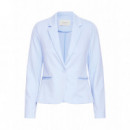 B-YOUNG Chaquetas Mujer Blazer B.young Rizetta Cashmere Blue