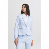 B-YOUNG Chaquetas Mujer Blazer B.young Rizetta Cashmere Blue