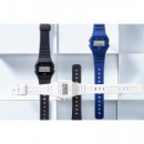CASIO F-91WB-2A1 Reloj Digital Azul Marino – Estilo Retro y Funcionalidad Moderna