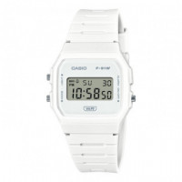 CASIO F-91WB-7A Reloj Digital Blanco – Diseño Clásico con Estilo Moderno - Guanxe Atlantic Marketplace
