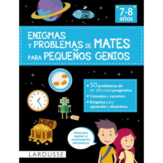 Enigmas y Problemas de Mates para Pequeãos Genios (7-8 Aãos) Enigmas y Problemas de Mates para Pequeãos Genios (7-8 Aãos)