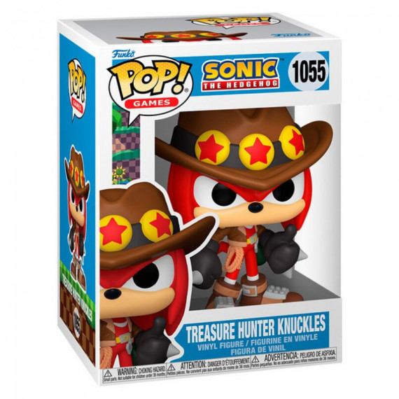 FUNKO Pop Treasure Hunter Knuckles Sonic 1055