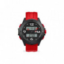 FILA 38-150-004  Reloj Rojo