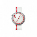 FILA 38-161-105  Reloj Blanco/rojo