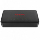 AIRPHO AR-GS108 Switch Gigabit de 8 Puertos 10MBPS 100MBPS 1000MBPS