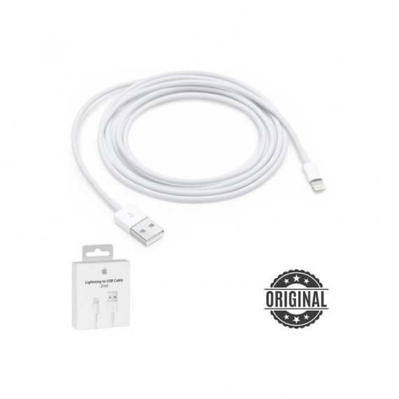 Cable USB a Lightning 2 Metros Apple (MD819ZM/A)  APPLE