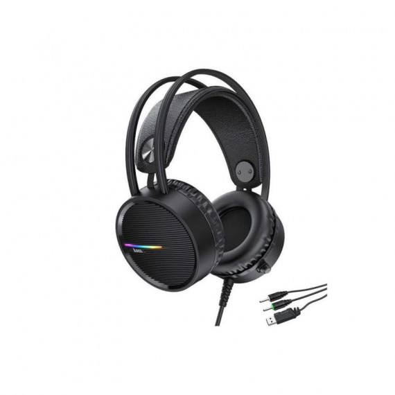 Auricular HOCO W100 Auricular Gaming con Micrófono y Conexión USB y Jack