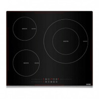 SVAN SVI6393 Placa Inducción 7200W 59X52X6CM Cristal