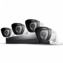 SAMSUNG SDS-P3042 Kit Videograbador 500GB y 4 Cámaras 720P