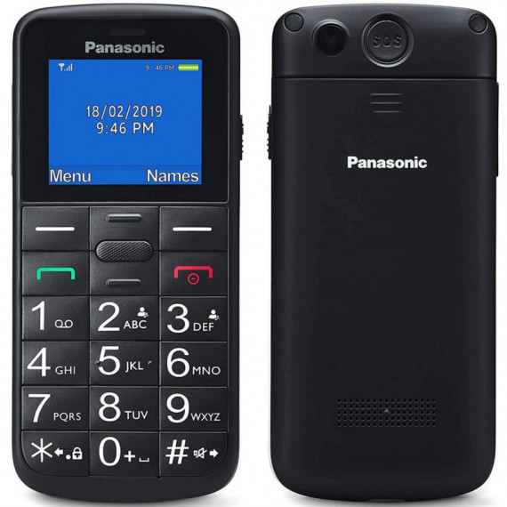 PANASONIC KX-TU110 Exb Móvil para Mayores Botón Sos 1.77" Ds Negro