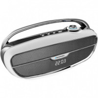 BLAUPUNKT BLP3360 Altavoz BLUETOOTH Retro 10W USB Blanco