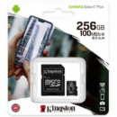 Mem. Micro SDCS2 256GB KINGSTON 100 Mb/s