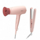 PHILIPS BHP398/00 Kit Secador 1600W y Plancha Serie 3000
