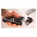 PHILIPS Afeitadora S3333/58 Wet & Dry Pack con Trimmer 6-1