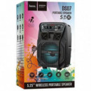 HOCO DS07 Force Altavoz BLUETOOTH USB 10W Negro
