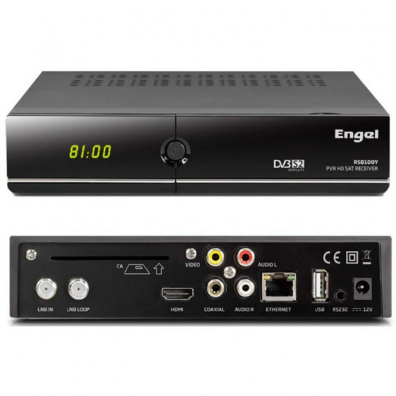ENGEL RS8100Y Receptor Satélite HD Pvr DVB-S2 Wifi ENGEL RS8100Y Receptor Satélite HD Pvr DVB-S2 Wifi