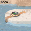 HOCO Y8 Smartwatch con Correa Milanesa Oro Rosa
