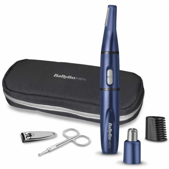 BABYLISS 7058PE Naricero con Accesorios 5 In 1 Azul