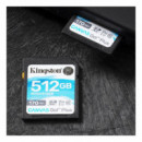 Memoria Sdxc 512GB KINGSTON Go Plus 170R C10 Uhs-i U3 V30