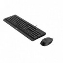 Teclado + Ratón PHILIPS SPT6207BL con Cable