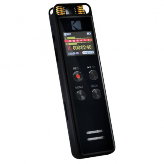 KODAK VRC550 Grabadora de Voz Digital Profesional Estéreo 8GB Ampliables