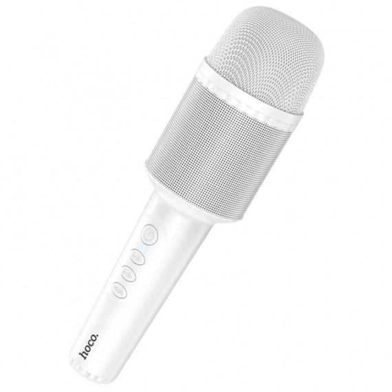 HOCO DBK1 Micrófono Karaoke con Altavoz BLUETOOTH - Blanco
