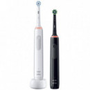 BRAUN Oral B Pro 3 3900 Pack 2 Cepillos Electricos (D505.523.3H)