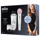 BRAUN Se 7-875 Depiladora Silk-épil Senso Smart Beauty Set