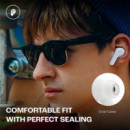 JBL Wave Beam Auricular Inalámbrico True Wireless Blanco