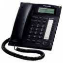 PANASONIC KX-TS880EXB Teléfono Fijo con Pantalla y Altavoz Negro