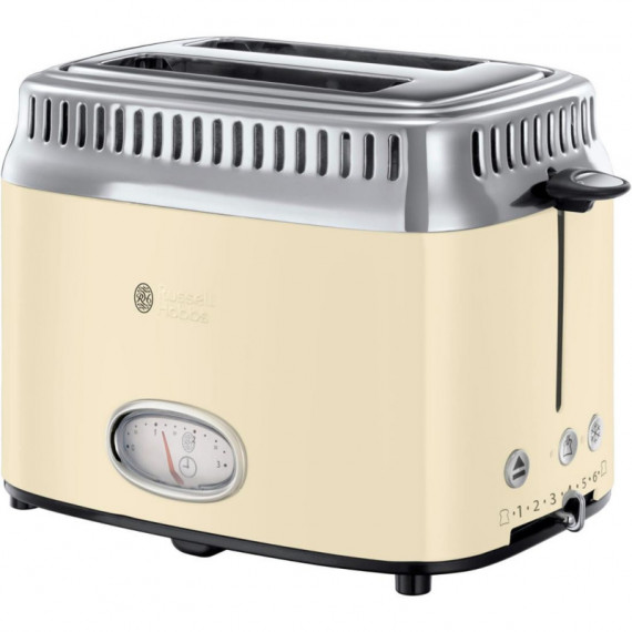 RUSSELL HOBBS 21682-56 Tostadora Retro con 2 Ranuras