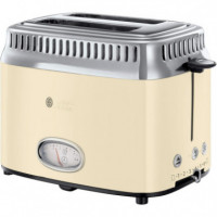 RUSSELL HOBBS 21682-56 Tostadora Retro con 2 Ranuras