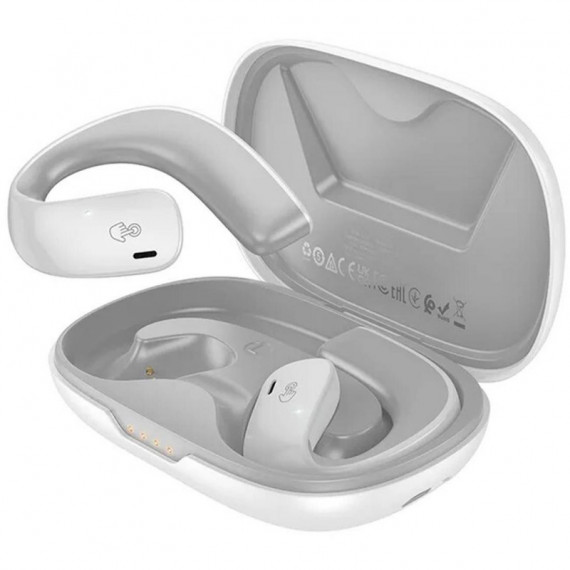 HOCO EQ4 Auricular Deportivo BLUETOOTH Open-ear Blanco