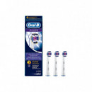 BRAUN Oral  EB18PRB-4 Cabezales de Recambio 3D White