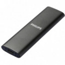 Disco Ssd Externo PHILIPS 500GB Usb-c/usb 3.0 540MB Ultra Slim Gris