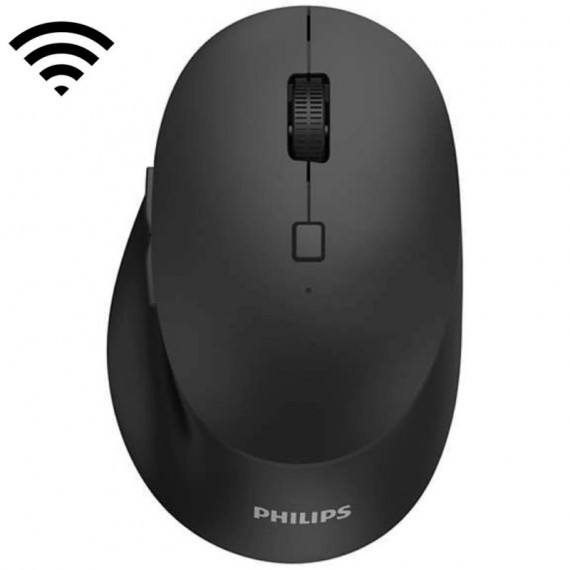 Ratón PHILIPS SPK7507B Inalámbrico 2.4G Ergonómico