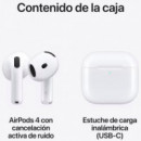 Apple Airpods 4 Anc con Cancelacion de Ruido (MXP93ZM/A)  APPLE