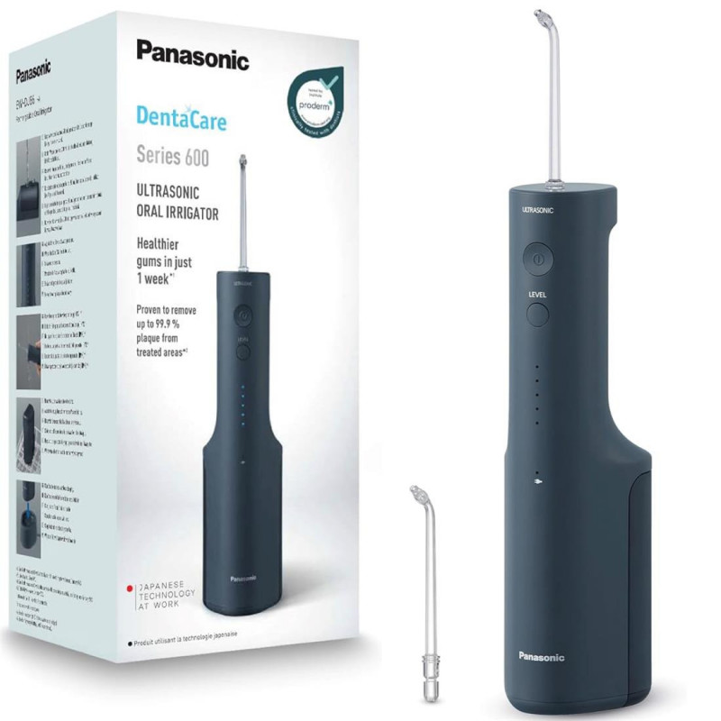 Irrigador Oral Panasonic Irrigador Portatil Panasonic Irrigador Dental  Panasonic EW-DJ86-W503 Portátil · Panasonic · El