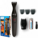 PHILIPS MG1100/16 Multigroom de Precisión con 3 Peines