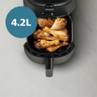PHILIPS NA120/00 Freidora 4.2 Litros 1500W