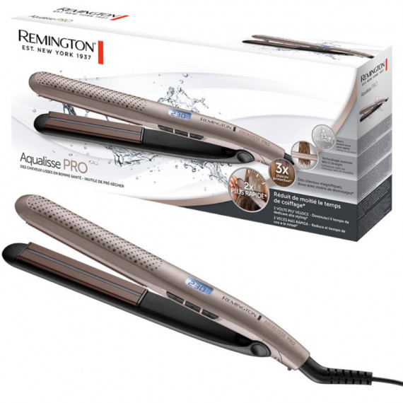 REMINGTON S7972 Aqualisse Pro Plancha Alisadora para Pelo Mojado